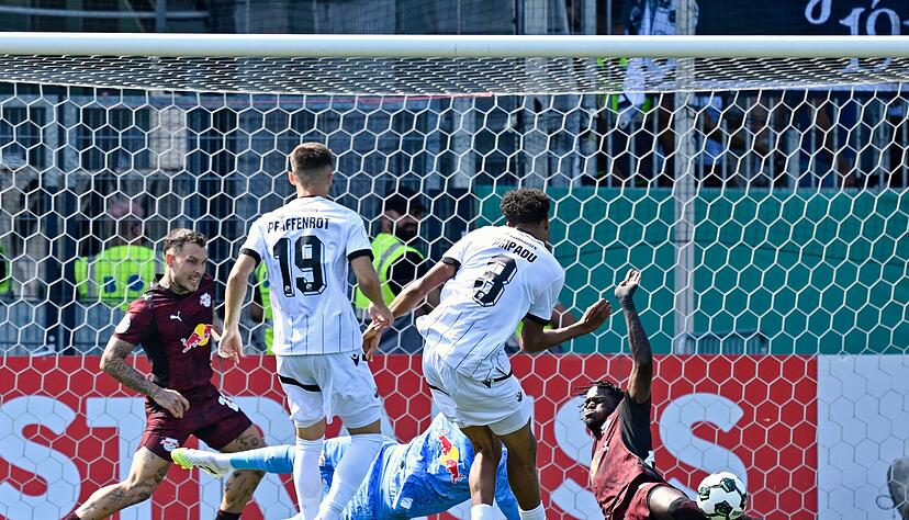 RB tat sich in Sandhausen schwer.