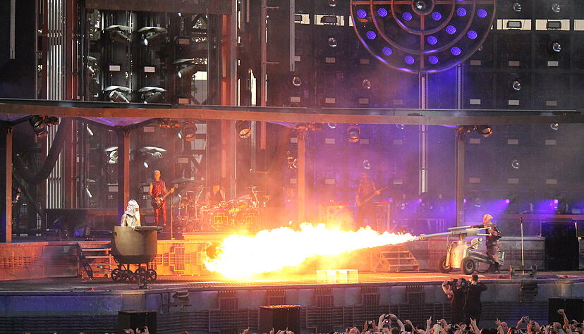 Rammstein-Konzert in Stuttgart