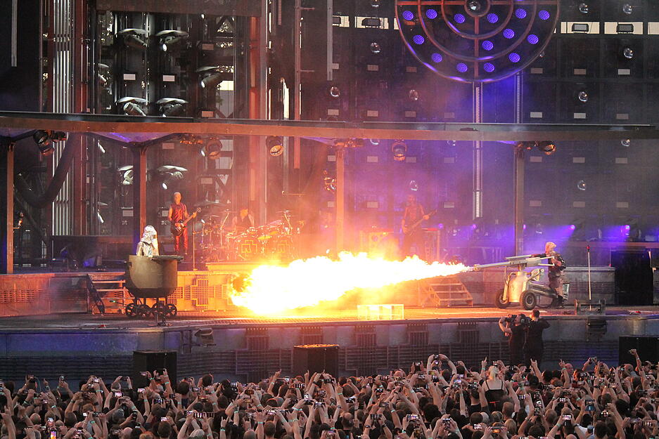 Rammstein-Konzert in Stuttgart Rammstein-Konzert in Stuttgart
