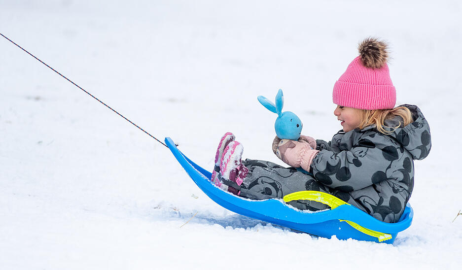 Die kalte Jahreszeit l&auml;dt zu spontanen Aktivit&auml;ten im Schnee ein.