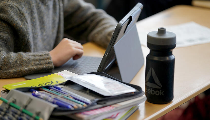 Tablets geh&ouml;ren an vielen Schulen in der Region zum Standard.