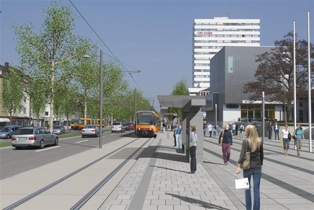 Gestaltungskonzept Allee