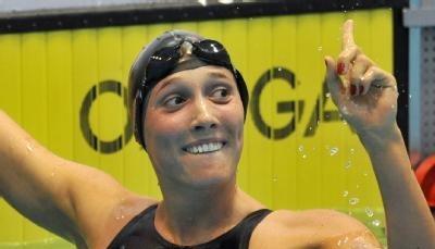 Isabelle H&auml;rle hat sich bei den Deutschen Meisterschaften &uuml;ber 1500 Meter Freistil den Titel geholt.