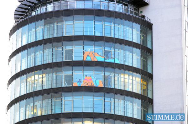 Post-It-War in Neckarsulm | 22.03.