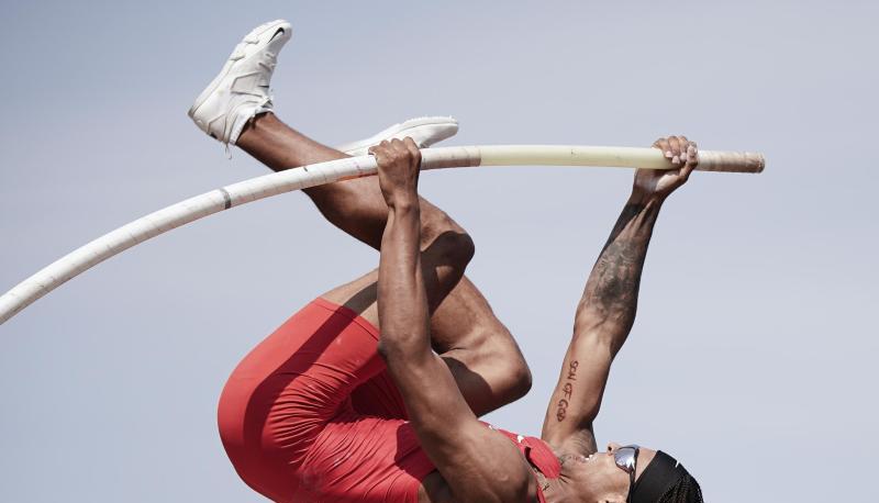 Könnte der nächste deutsche Athlet im Sechs-Meter-Club werden: Bo Kanda Lita Baehre. Könnte der nächste deutsche Athlet im Sechs-Meter-Club werden: Bo Kanda Lita Baehre.