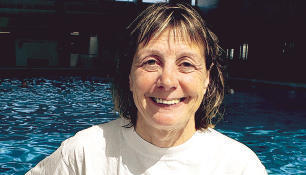 Freut sich auf viele neue Gesichter im Schwimmkurs: Monika Eberhard hat sich in einem Lehrgang auf den Unterricht mit Muslima schulen lassen.Foto: Angela Groß