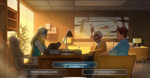 Wer ist der Richtige f&uuml;r den Job? Das m&uuml;ssen Spielende in &laquo;Dispatch&raquo; &uuml;berlegen.