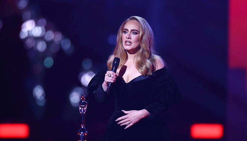 Die britische Sängerin Adele. Die britische Sängerin Adele.