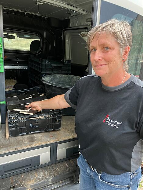 Eine Szene, wie die Öhringer sie sonst von Ende November kennen, wenn der Weihnachtsmarkt und die Dampfeisenbahn aufgebaut werden. Eine Szene, wie die Öhringer sie sonst von Ende November kennen, wenn der Weihnachtsmarkt und die Dampfeisenbahn aufgebaut werden.