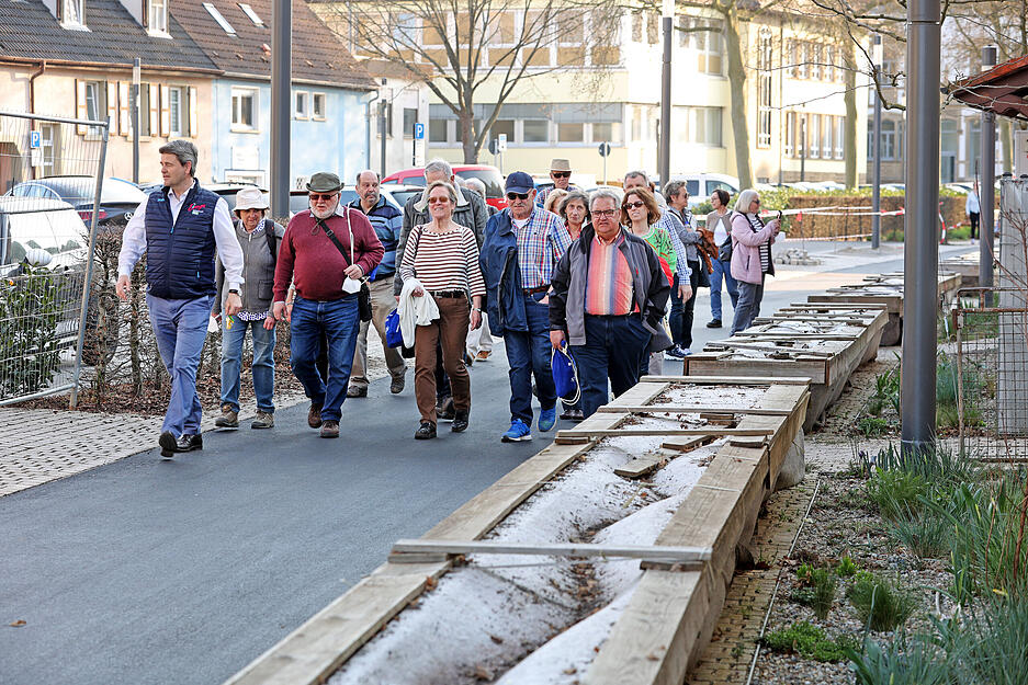Leserführung über das Gartenschaugelände Eppingen