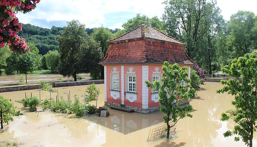 Hochwasser in Forchtenberg Hochwasser in Forchtenberg