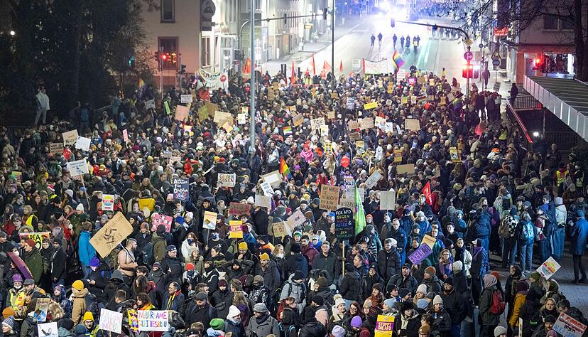Unterschiedliche Organisationen protestieren gegen die neue AfD-Jugendorganisation.