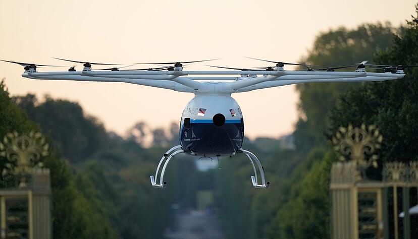 Eigentlich wollte Volocopter schon im Sommer 2024 zu den Olympischen Spielen Passagiere bef&ouml;rdern. (Archivbild)