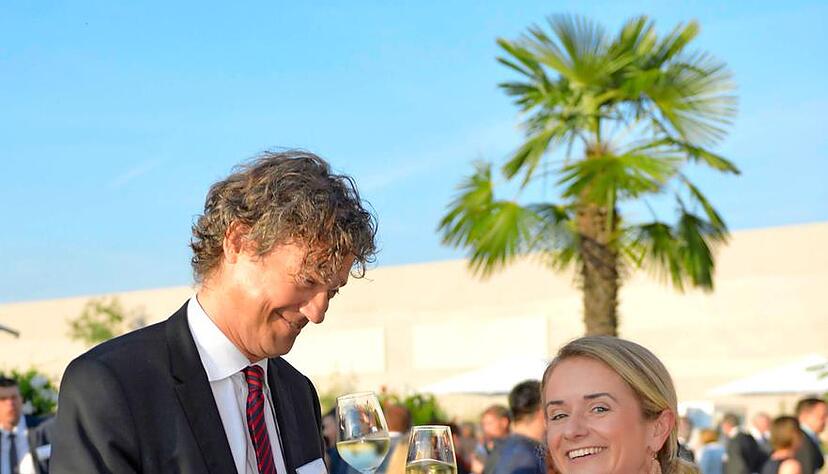 Fast mediterran mutete am Dienstag die Atmosphäre im Außenbereich an.