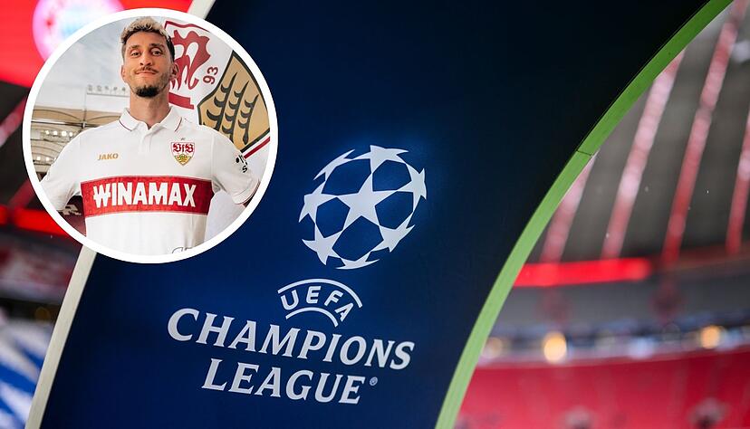 Der VfB Stuttgart hat am Donnerstag das Trikot vorgestellt, mit dem der Verein in der Champions League auflaufen wird. Der VfB Stuttgart hat am Donnerstag das Trikot vorgestellt, mit dem der Verein in der Champions League auflaufen wird.