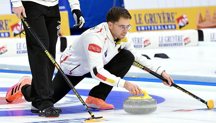 F&uuml;hrt das Europameister-Team an: Marc Muskatewitz aus Baden-Baden ist Skip der deutschen Curling-M&auml;nner vom CC F&uuml;ssen.