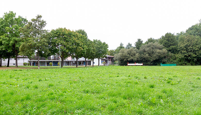 Der Kindergarten neben der Riedfurthalle ist beschlossen. Die Suche nach Alternativen hat zu keinen Ergebnissen geführt. Foto: Archiv/Bihr Der Kindergarten neben der Riedfurthalle ist beschlossen. Die Suche nach Alternativen hat zu keinen Ergebnissen geführt. Foto: Archiv/Bihr