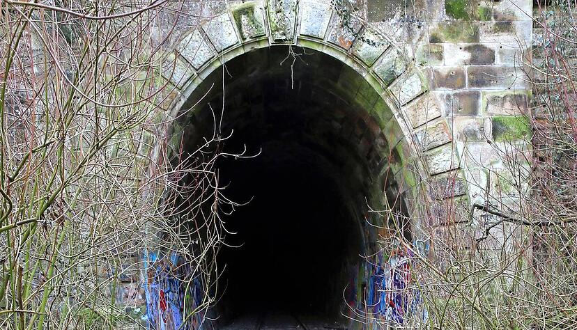 Seit 2015 ist der Lerchenbergtunnel von Norden her wieder frei zugänglich.