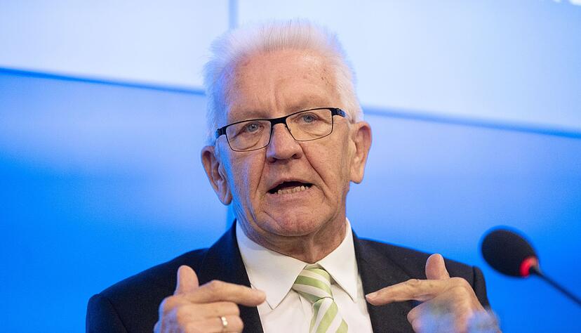 Winfried Kretschmann, Ministerpräsident von Baden-Württemberg. Winfried Kretschmann, Ministerpräsident von Baden-Württemberg.