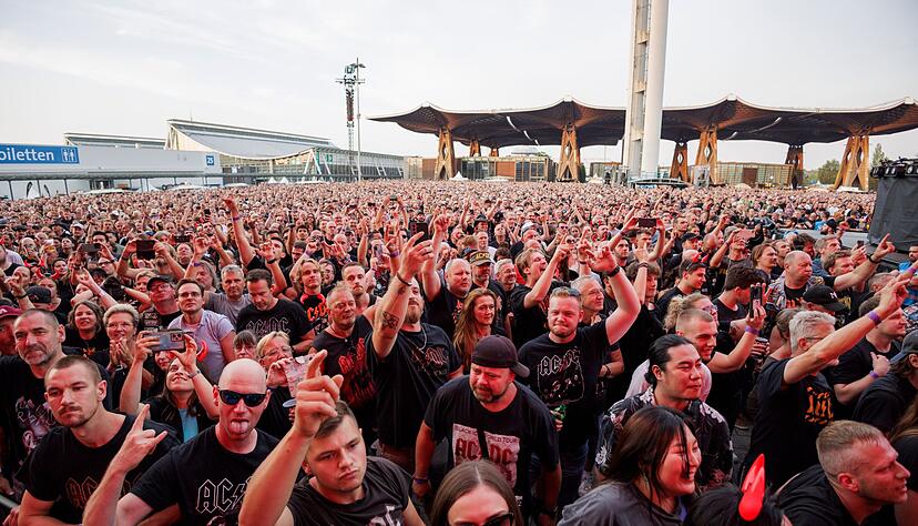 AC/DC kommt in diesem Jahr auch nach Karlsruhe. (Archivbild)
