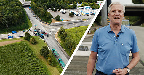 Die neue 360-Grad-Folge wurde in Ilsfeld an der Autobahn gedreht.