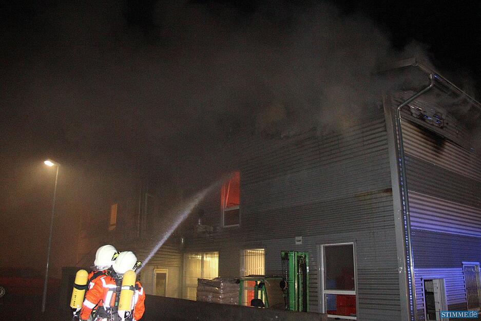Brand in Wolpertshausen