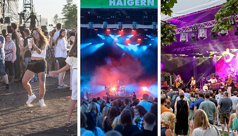 Neben Würth-Open-Air (von links), Haigern live und Blacksheep Festival gibt es weitere größere Open-Air-Veranstaltungen im näheren Umkreis. Neben Würth-Open-Air (von links), Haigern live und Blacksheep Festival gibt es weitere größere Open-Air-Veranstaltungen im näheren Umkreis.