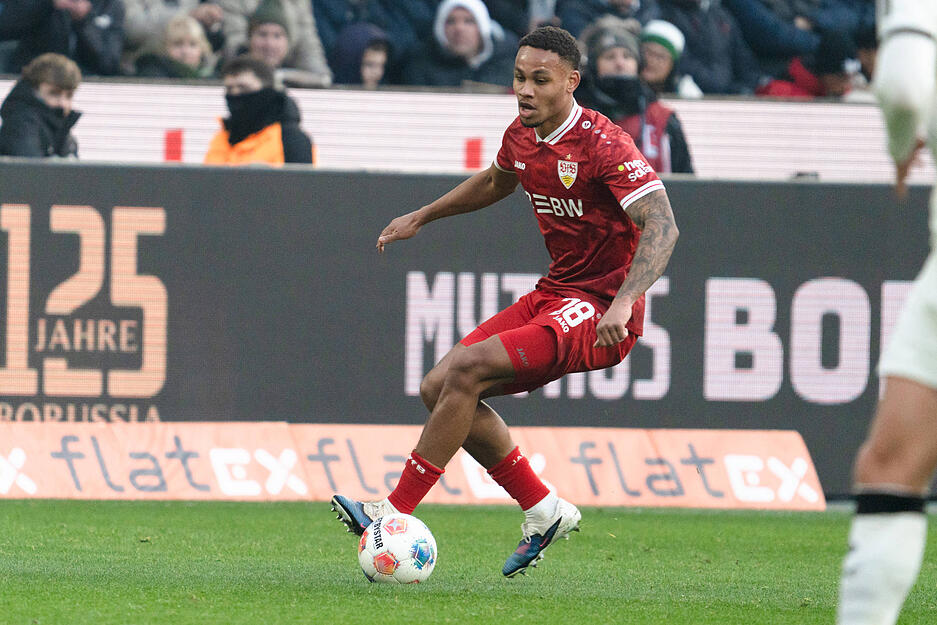 Nikolas Nartey: Unterband das Gladbacher Spiel schon im Ansatz h&auml;ufig, wie er es zuletzt auch schon gut gemacht hat. Gute Chance in der zweiten Halbzeit, scheiterte aber am Gladbacher Schlussmann Nicolas. Note: 3