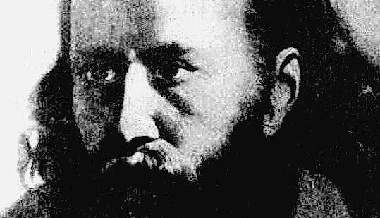 Eines der letzten Portr&auml;ts Lenaus, Foto nach einer Daguerreotypie um 1844.