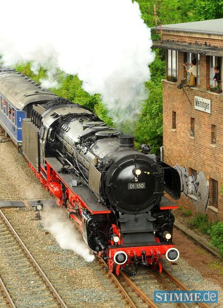 Die Lokomotive war in den darauffolgenden Jahren im Dampflokwerk der DB AG in Meiningen mit gro&szlig;em Aufwand wieder instand gesetzt worden. Sie soll demn&auml;chst wieder Traditions- und Sonderz&uuml;ge ziehen.