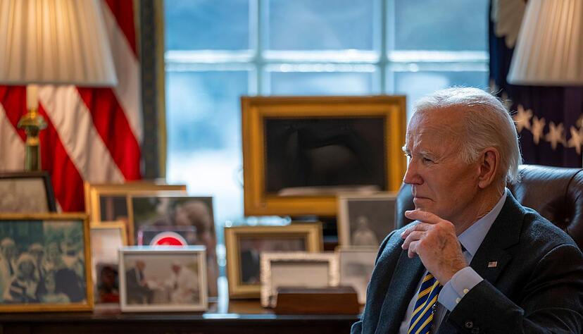 Pr&auml;sident Biden &uuml;bergibt das Amt an den Republikaner Trump, den er vor vier Jahren im Wei&szlig;en Haus abgel&ouml;st hatte. (Archivbild)