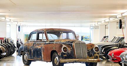 Der erste und letzte Horch aus Ingolstadt: 1953 erhielt der damalige Auto-Union-Vorstand Richard Bruhn diesen ganz besonderen Dienstwagen.