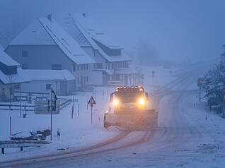 V&ouml;hrenbach: In der Nacht zum Donnerstag (26. M&auml;rz) hat es im Schwarzwald geschneit.