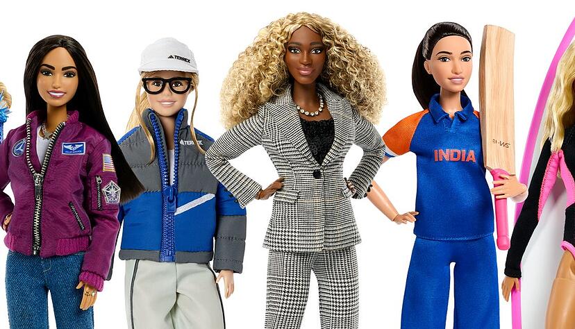 Helene Fischer als Barbypuppe - in einem typischen B&uuml;hnenoutfit. (Handout)