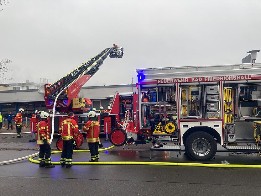 Die Feuerwehr ist am Mittwoch in Bad Friedrichshall im Einsatz gewesen. Verletzt wurde bei dem Brand niemand.