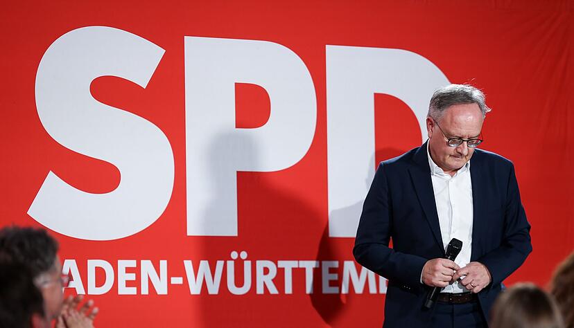 SPD-Spitzenkandidat Andreas Stoch zog Konsequenzen aus dem schwachen Abschneiden seiner Partei.
