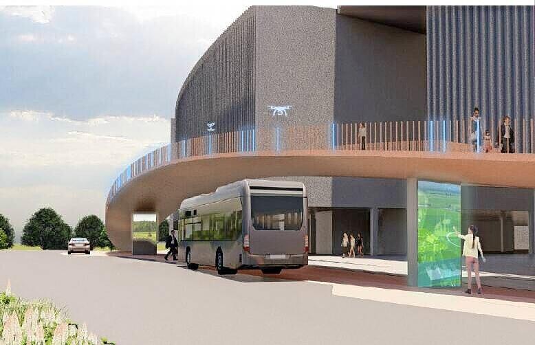 Platz für Begegnungen: Im Innovation Park Artificial Intelligence (Ipai) bei Heilbronn sollen sich die Menschen immer wieder treffen.