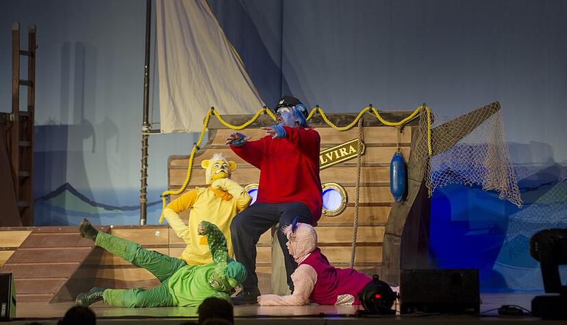 KIndermusical "Käpt`n`Blaubär" in der Harmonie. KIndermusical "Käpt`n`Blaubär" in der Harmonie.