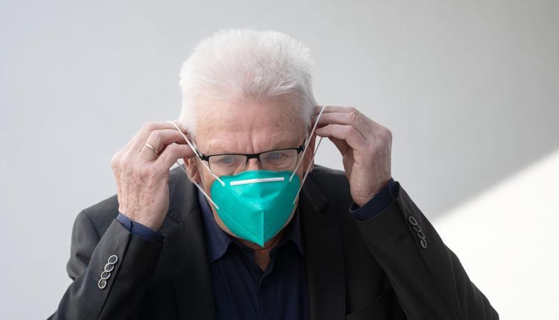 Baden-Württembergs Ministerpräsident Winfried Kretschmann in Stuttgart. Baden-Württembergs Ministerpräsident Winfried Kretschmann in Stuttgart.