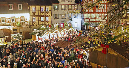 Eröffnung Altdeutscher Weihnachtsmarkt Bad Wimpfen 2022