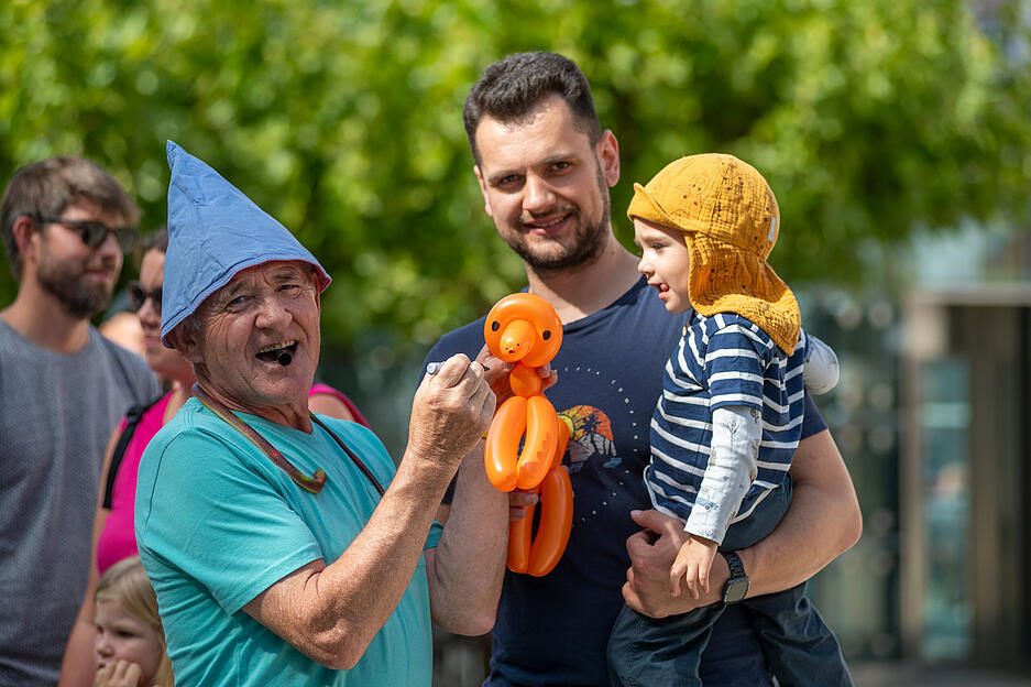 Das 44. Ganzhornfest in Neckarsulm ist ein Event für alle. Auch für die kleinsten Besucher steht Freude auf dem Programm am Sonntag.