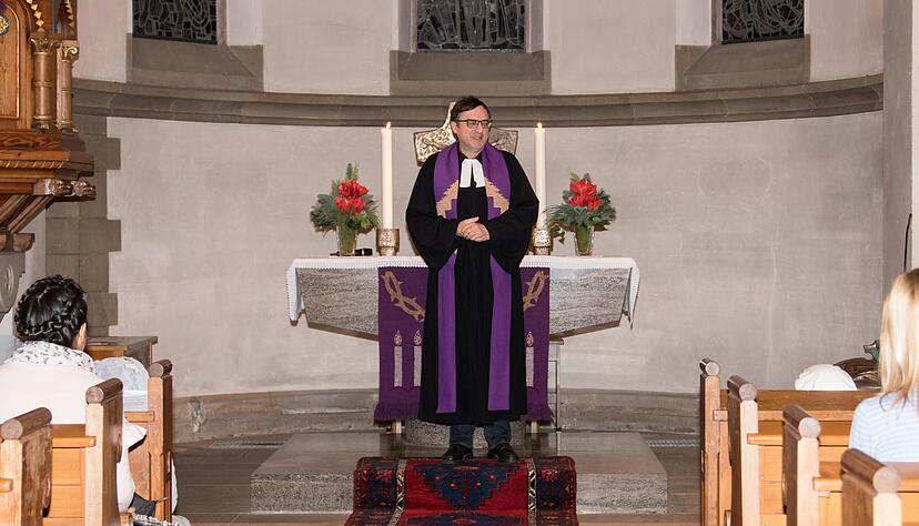 Pfarrer Treiber predigt heute, 18 Uhr, in der Matth&auml;uskirche Sontheim.
Foto: privat