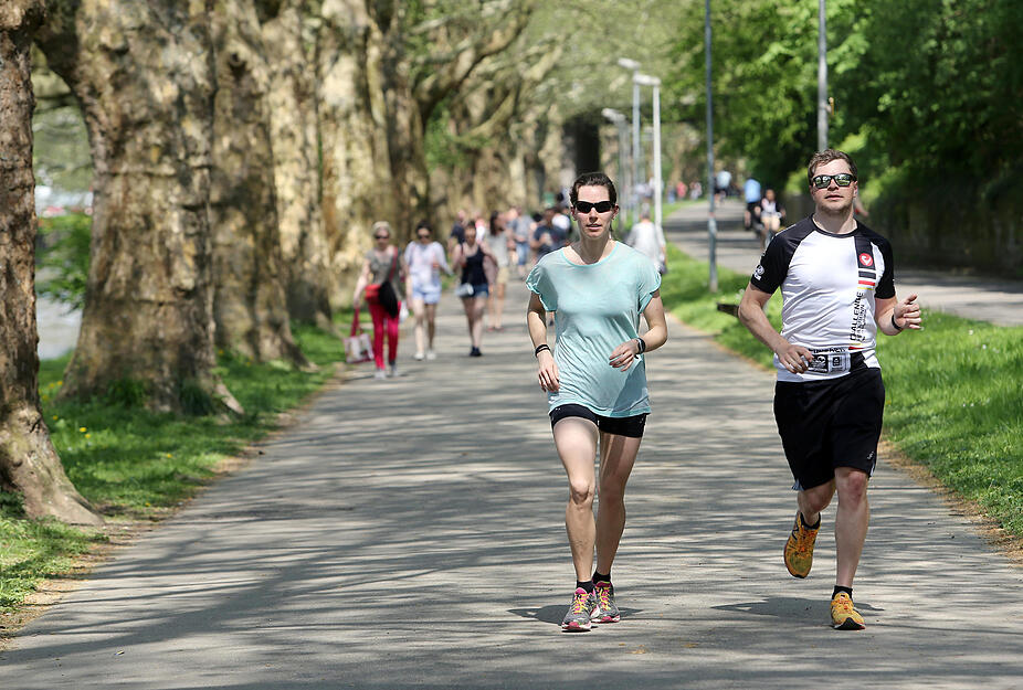 Sommerwetter im Fr&uuml;hling | 21.04.