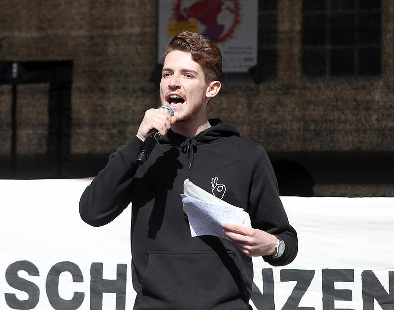 Fridays-for-Future-Kundgebung in Heilbronn Fridays-for-Future-Kundgebung in Heilbronn