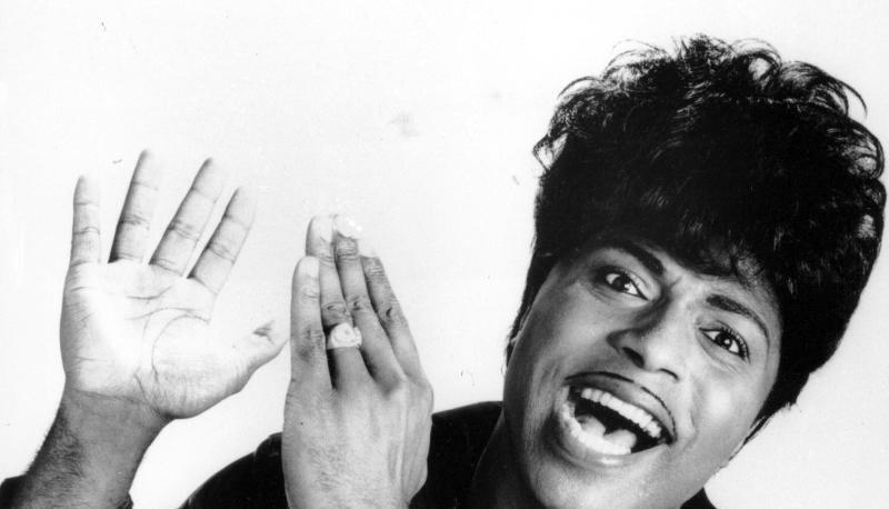 Little Richard in jungen Jahren 1966.