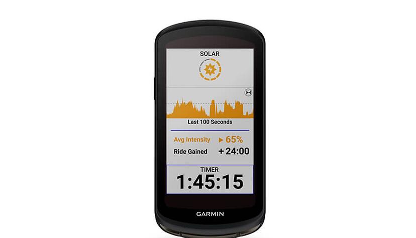 Zweiter Platz f&uuml;r den Edge 1040 - hier im Bild in der Solarversion. Die Variante ohne Solar ist aber deutlich g&uuml;nstiger und war im Test ebenb&uuml;rtig.