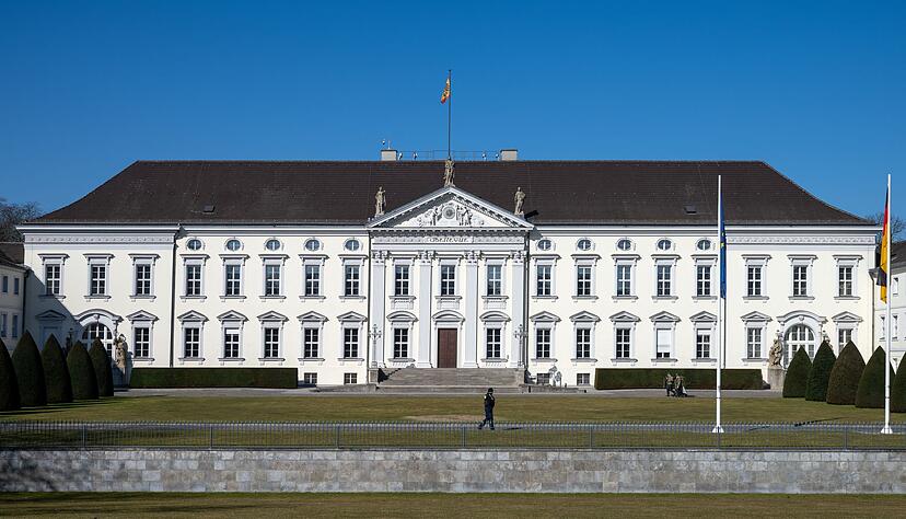Schloss Bellevue wird bald saniert.