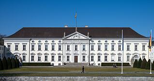 Schloss Bellevue wird bald saniert.