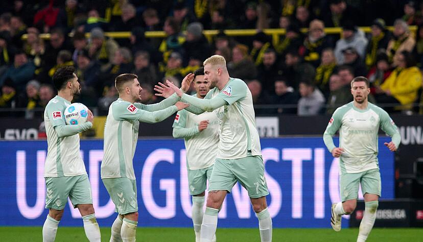 Der gebürtige Dortmunder Marvin Duksch traf für Werder.