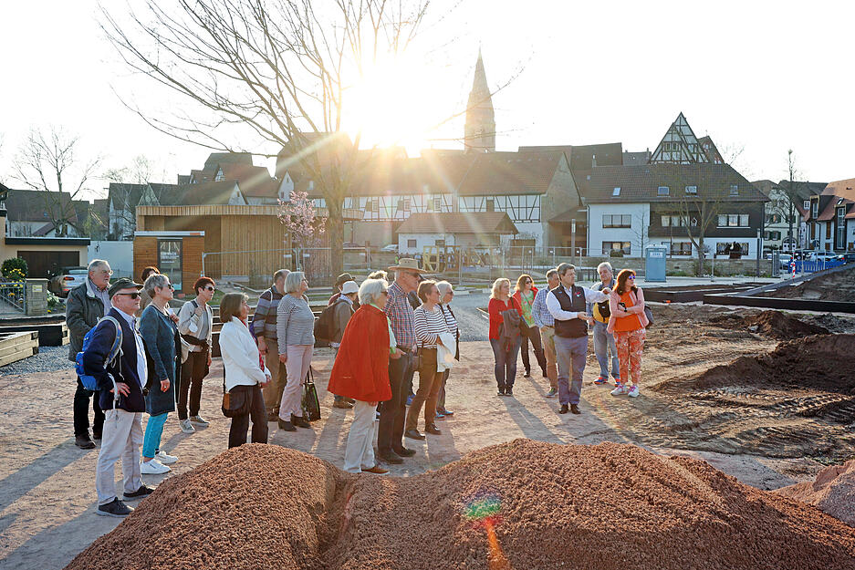 Leserführung über das Gartenschaugelände Eppingen